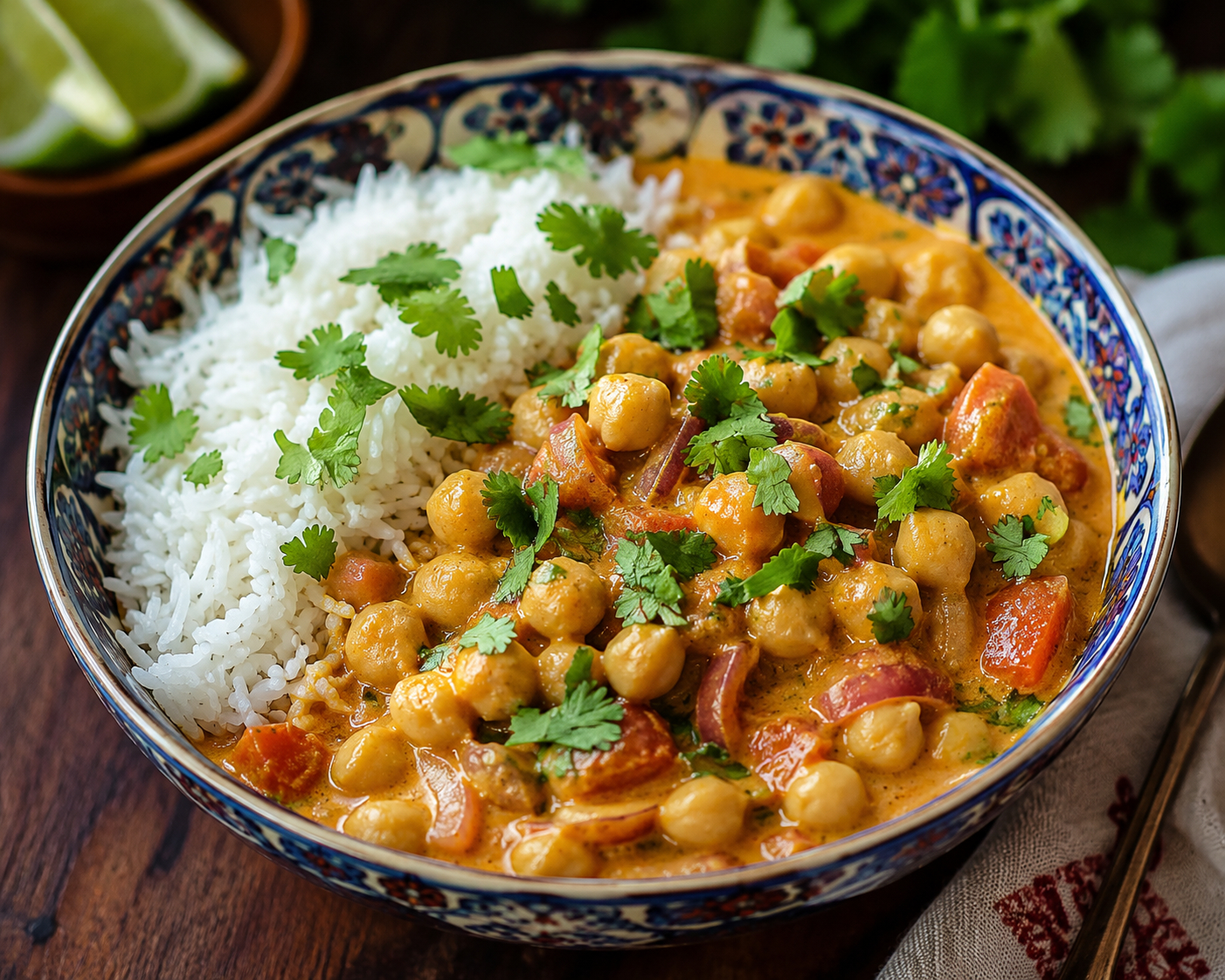 Coconut Chickpea Curry