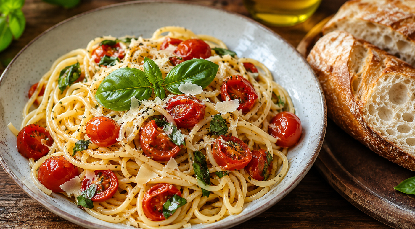 Tomato and Basil Pasta