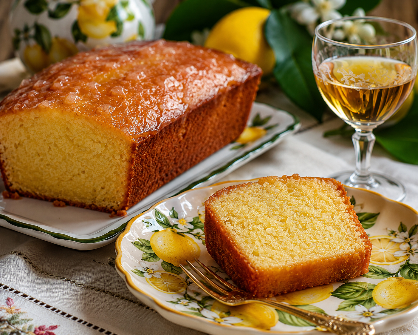 Classic Lemon Drizzle Cake