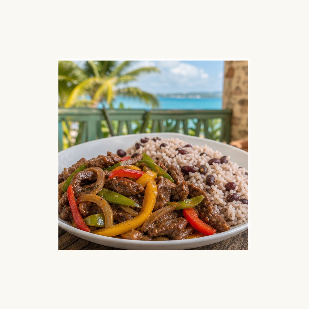 Jamaican Pepper Steak