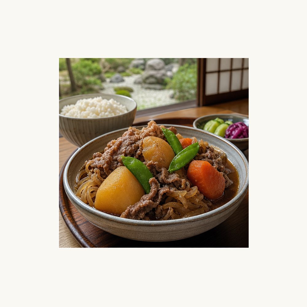 Japanese Nikujaga Beef Stew