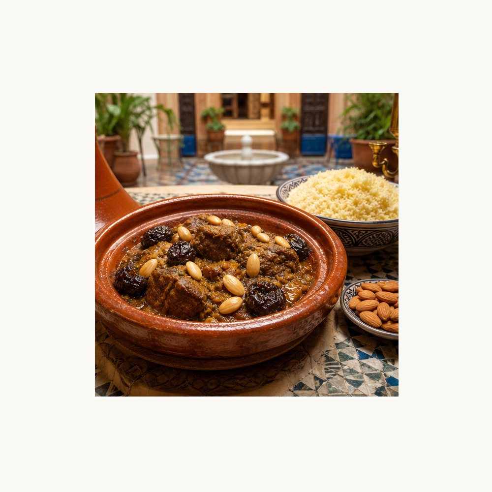 Moroccan Beef Tagine with Prunes