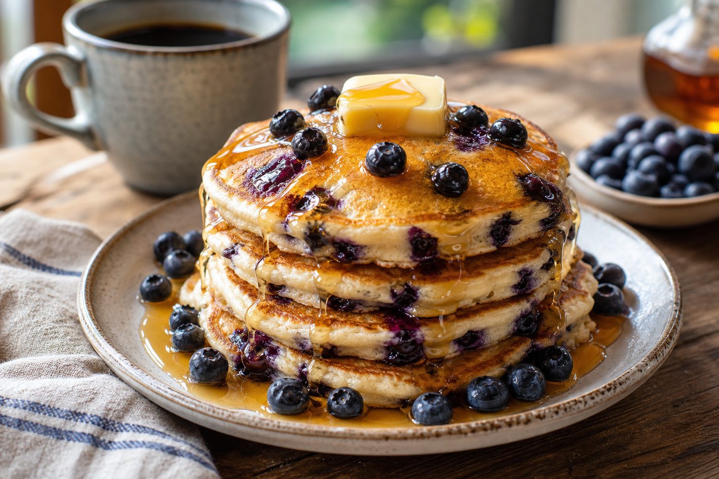 Blueberry Buttermilk Pancakes (Canada)