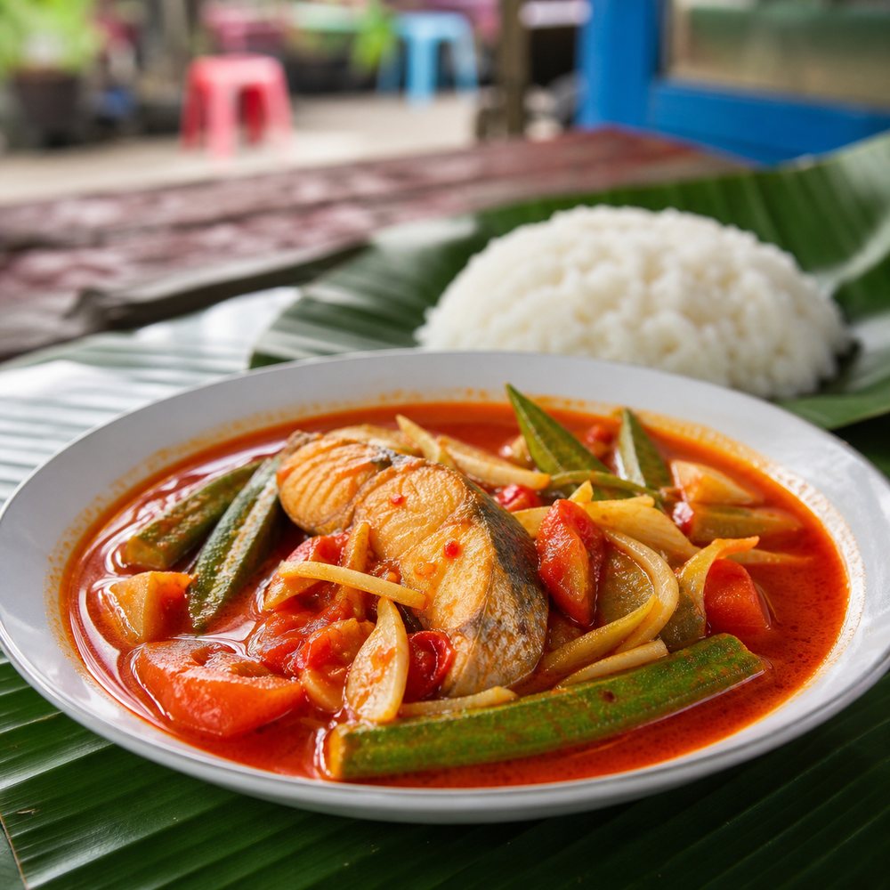 Assam Pedas Fish (Malaysia)