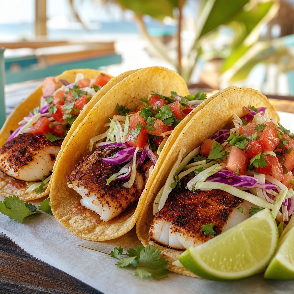 Blackened Fish Tacos (United States)