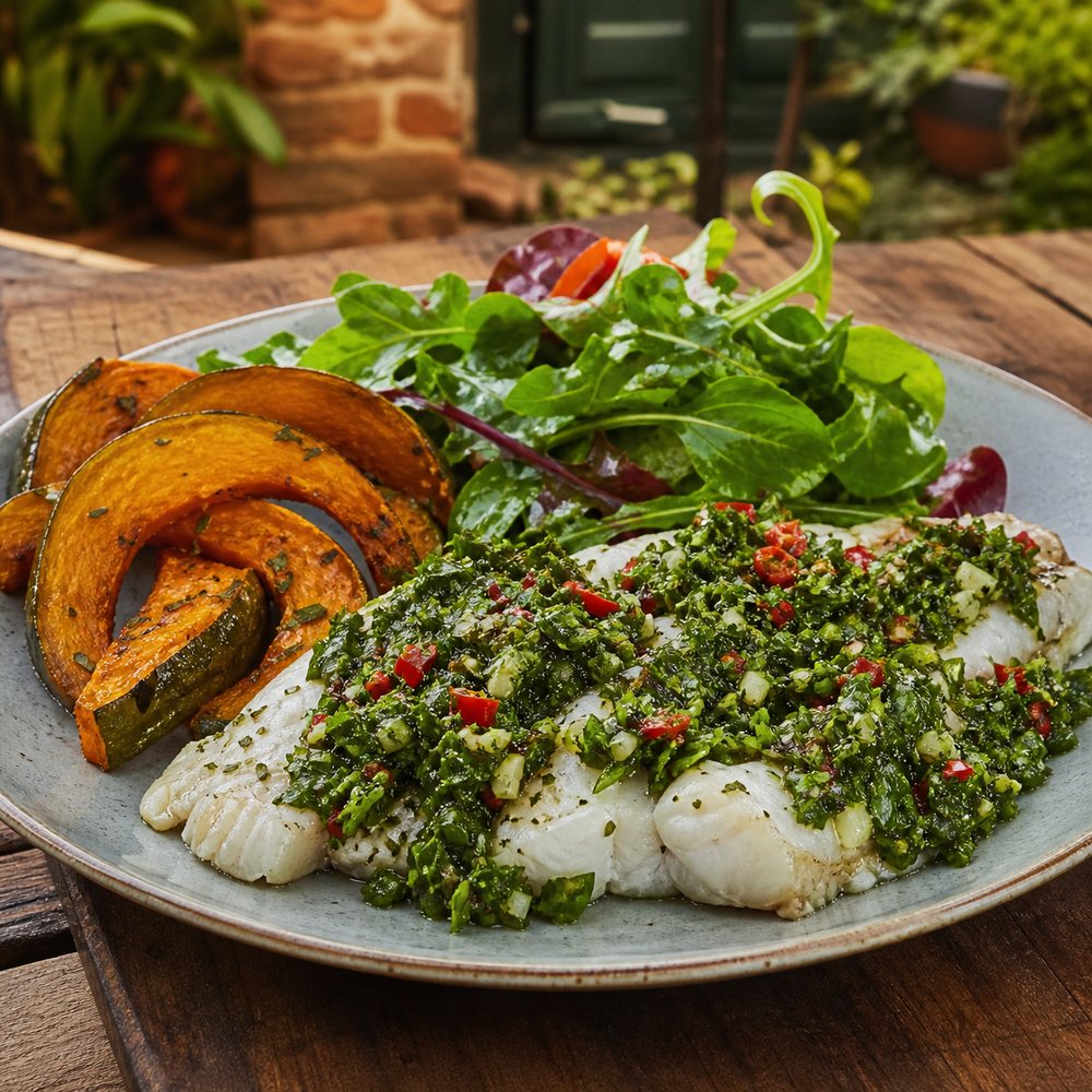 Chimichurri Hake (Argentina)