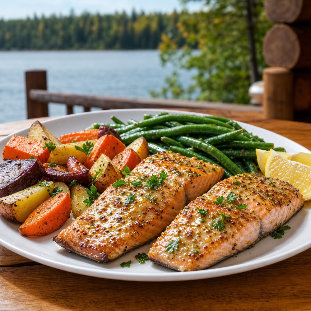 Maple Mustard Trout (Canada)
