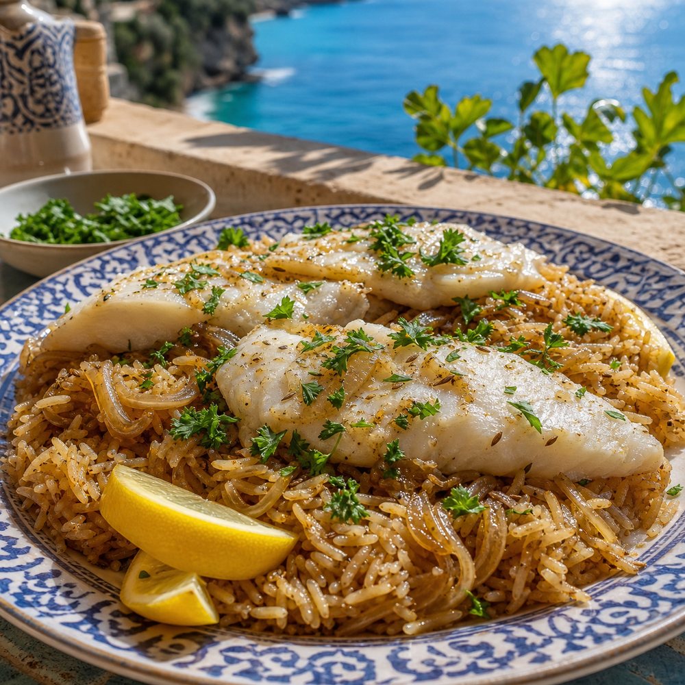 Sayadieh Light Fish and Rice (Lebanon)