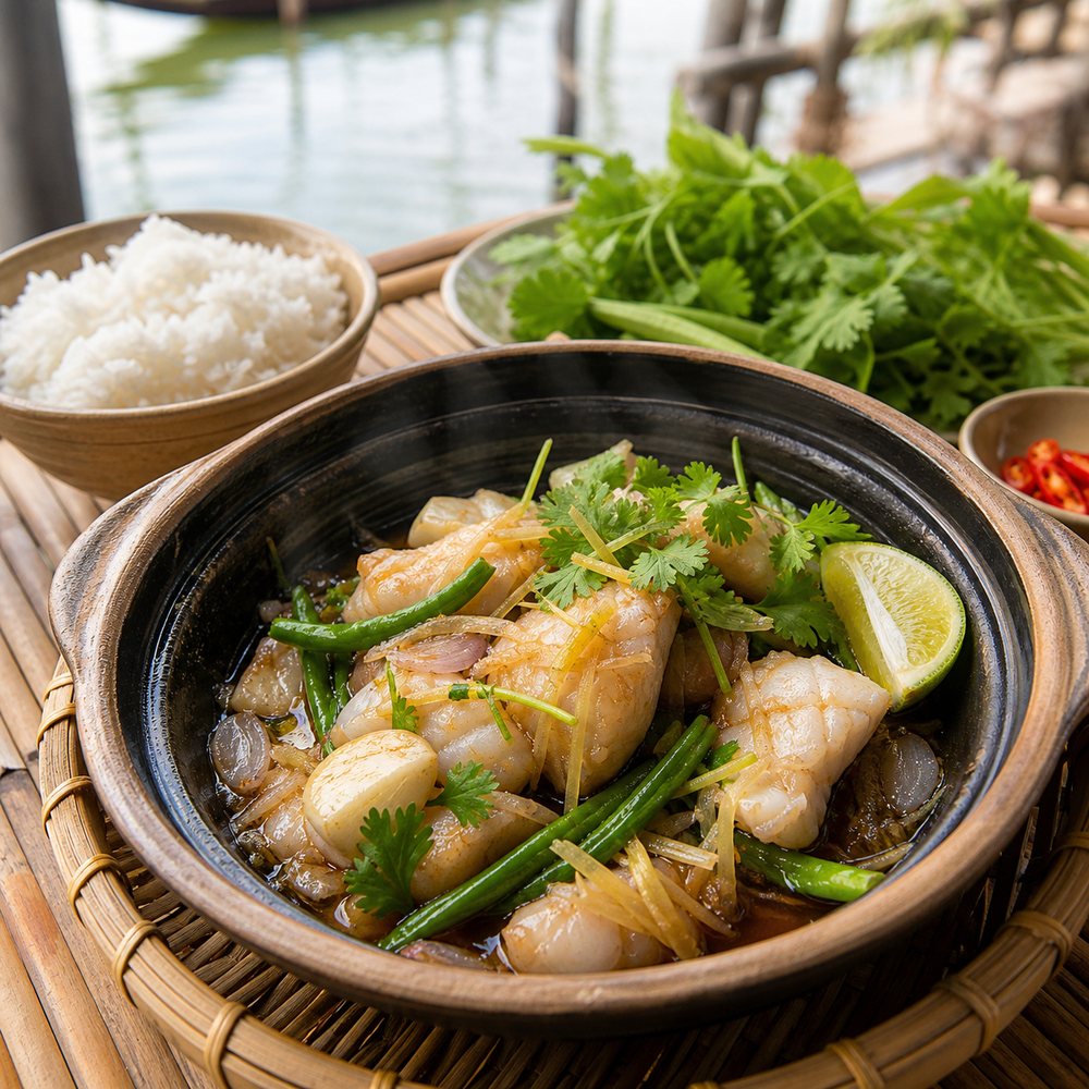 Vietnamese Ginger Fish Clay Pot