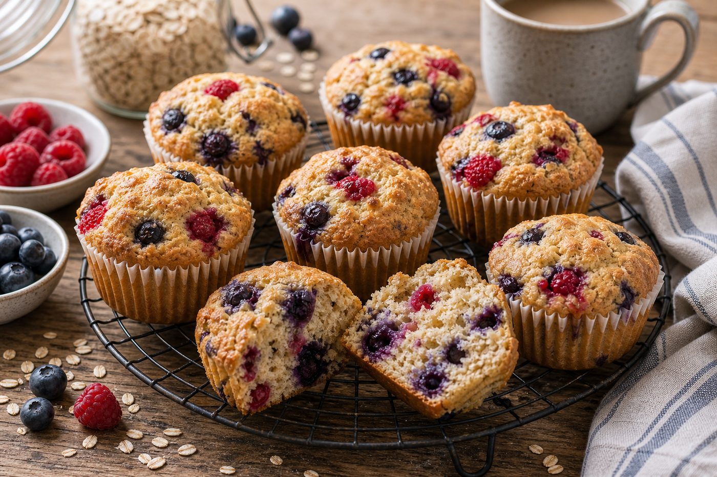 Fruity Breakfast Muffins