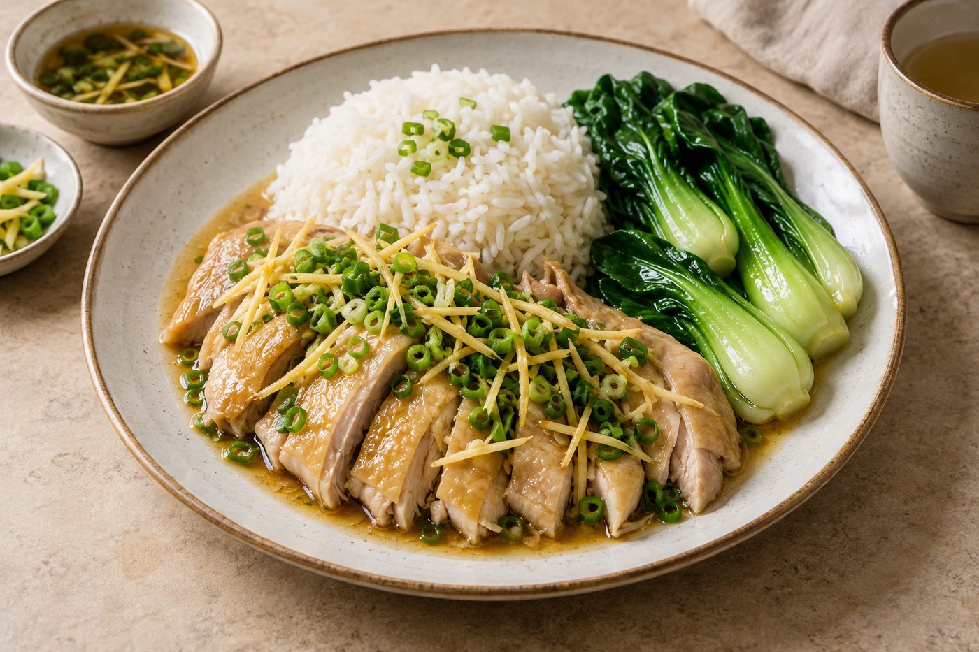 Chinese Ginger Scallion Chicken