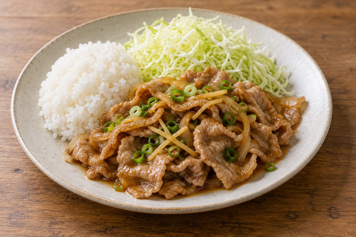 Japanese Ginger Pork Shogayaki