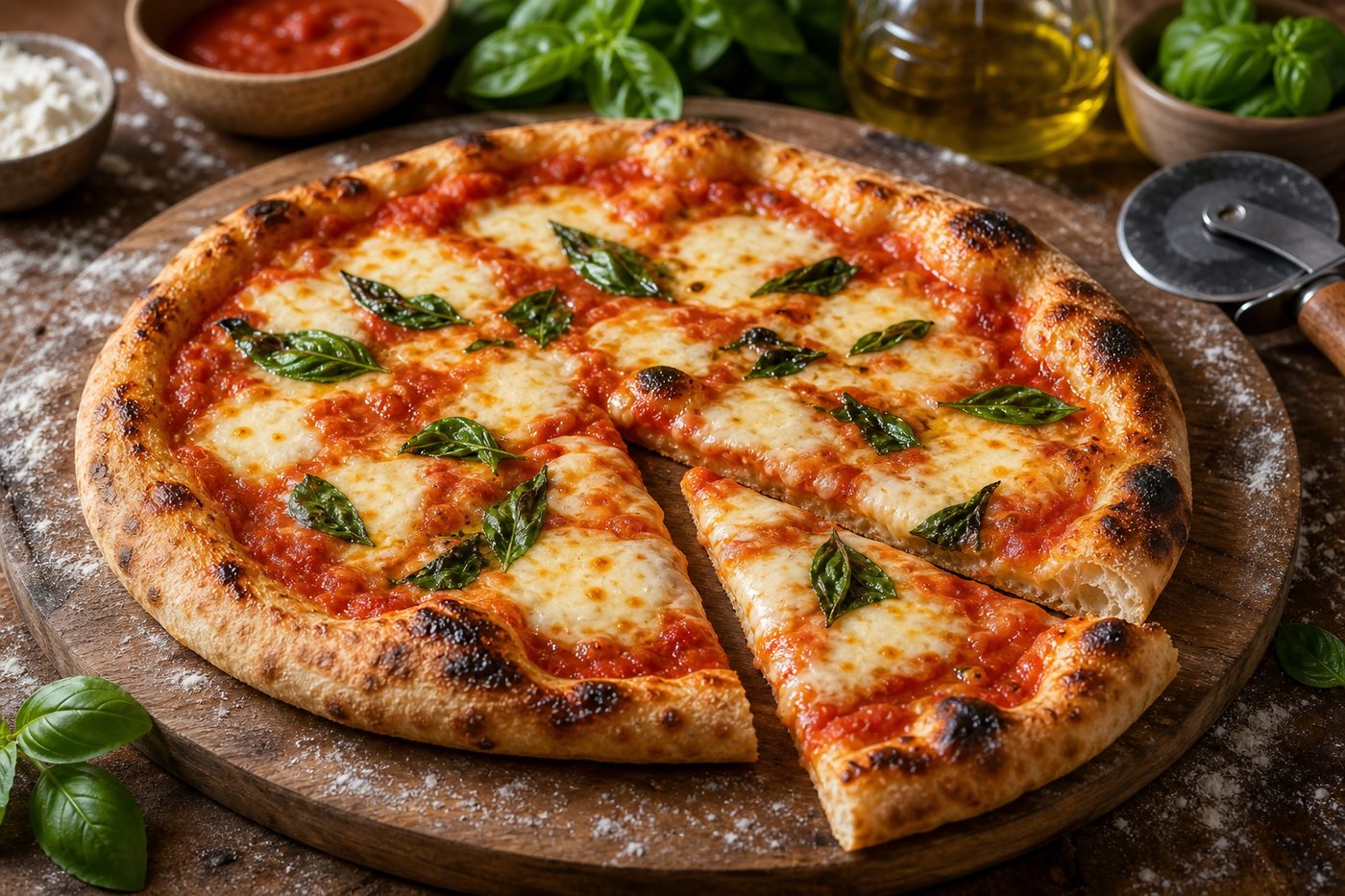 Home Made Pizza Margherita