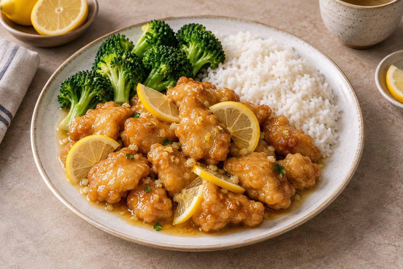 Chinese Fresh Lemon Chicken