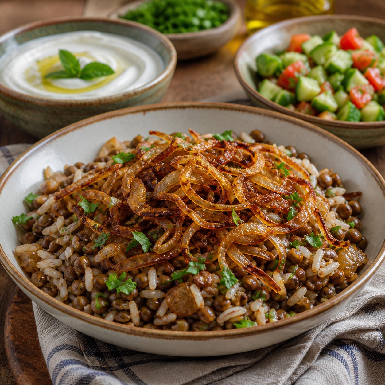 Mujadara (Lebanon)