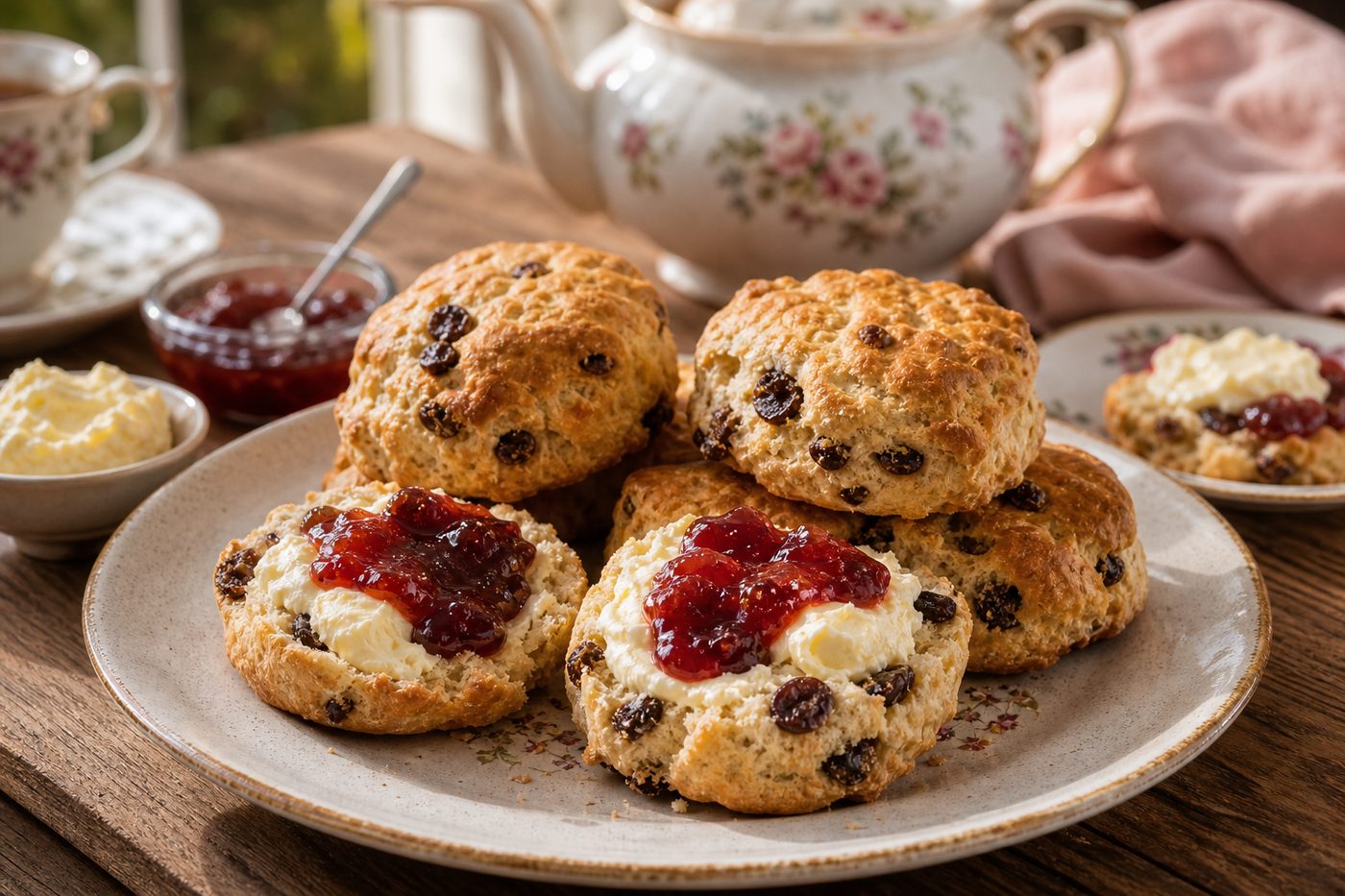 Rich Fruit Scones