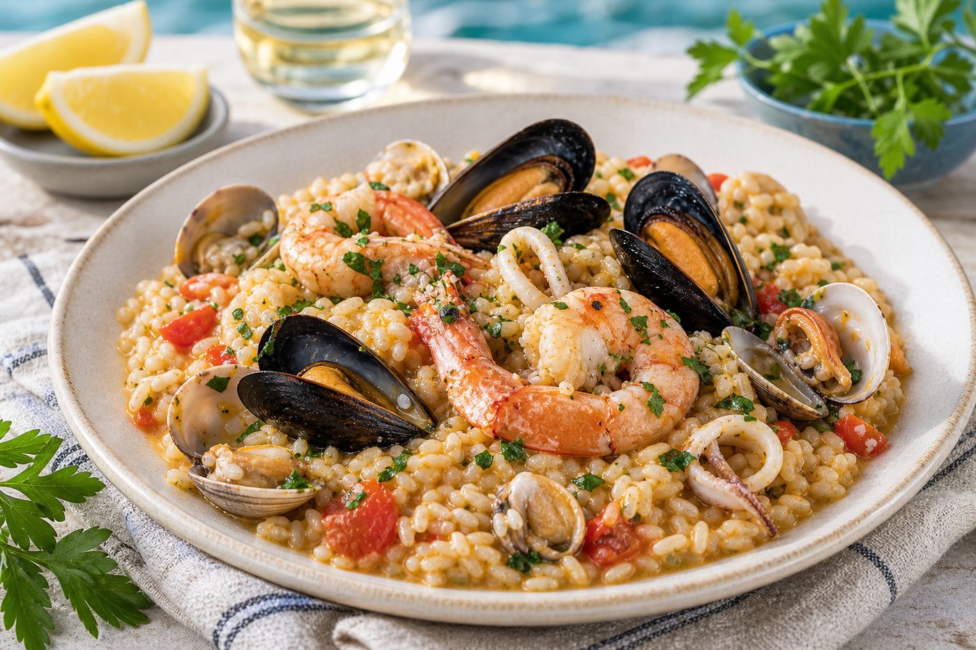 Seafood Risotto