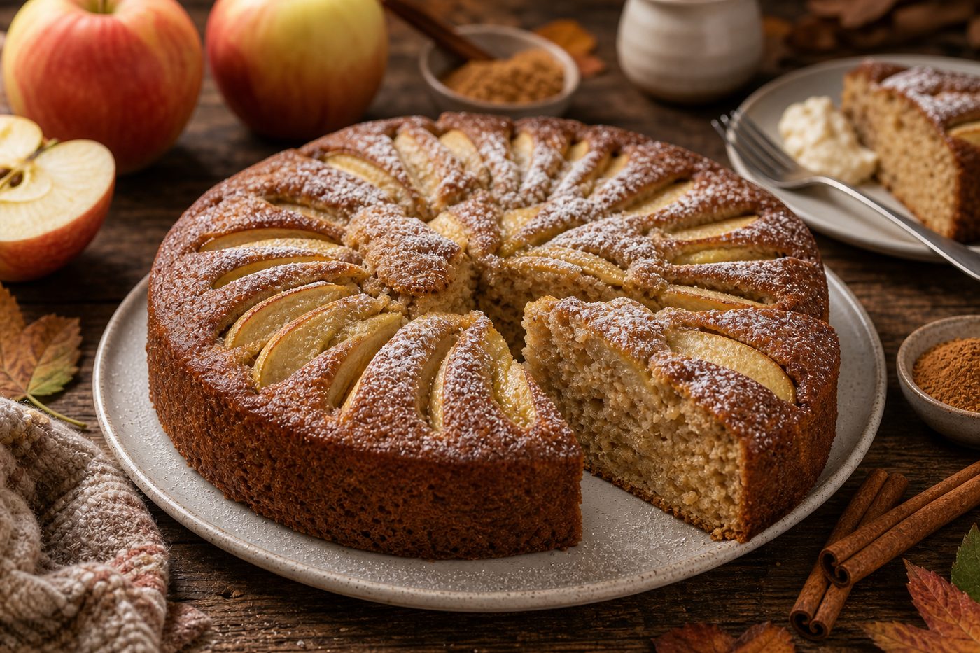 Spiced Apple Cake